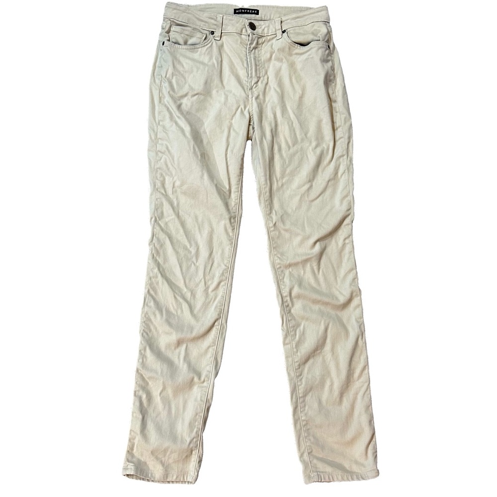 MON FRERE Brando‎ Parisian Luxe Slim Fit Khaki Pants - Picture 4 of 8